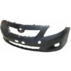 TOYOTA COROLLA- E150- 07/09 ÖN TAMPON SİYAH SİS/PANJUR DELİKLİ (FAR YIKAMASIZ) (YENİ NESİL)